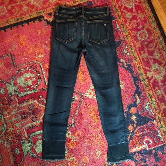 rag & bone/jean release hem jeans in Stanwix - Picture 4 of 6